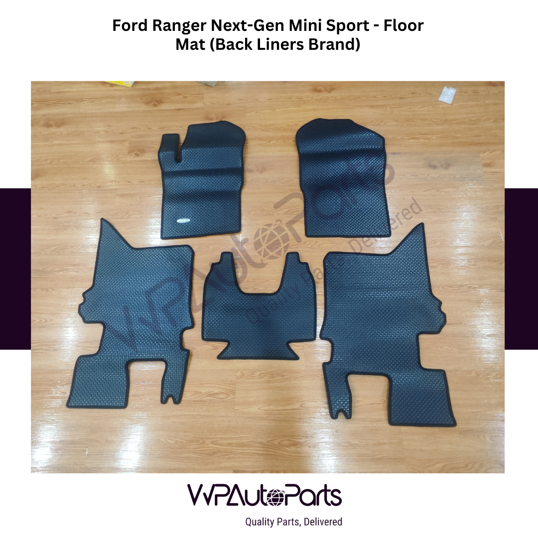 Ford Ranger Next-Gen Mini Sport Floor Mat Single Layer Back Liners Brand