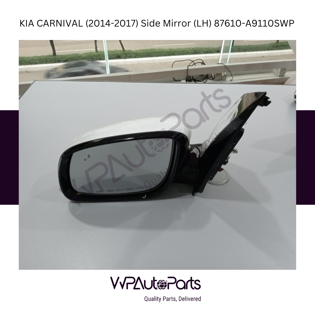 Kia Carnival (2014-2017) Side Mirror LH (used) 87610-A9110SWP