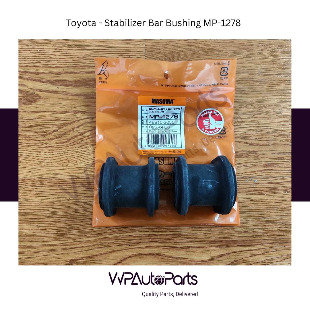 Masuma Toyota Crown And Toyota Mark X Stabilizer Bar Bushing MP-1278 48815-30550
