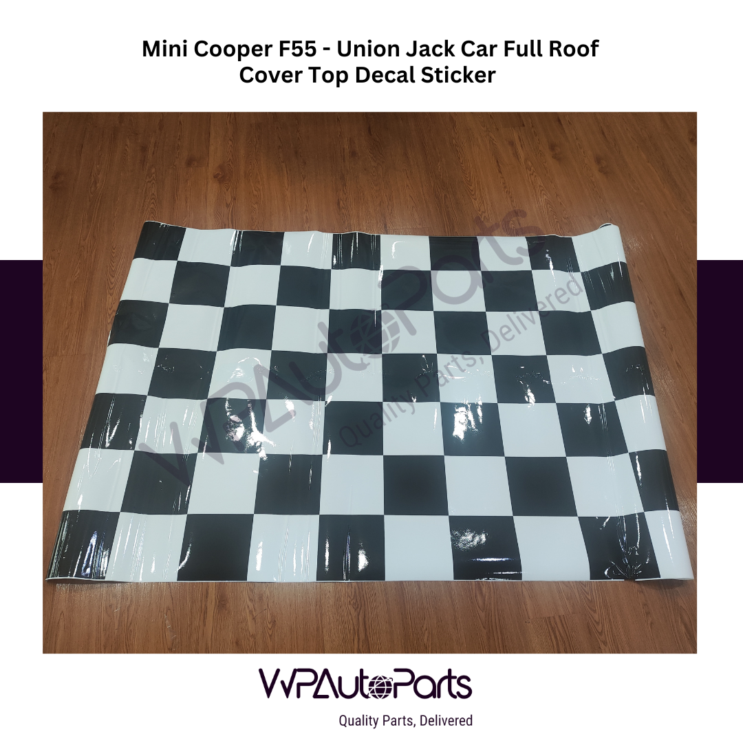 Mini Cooper F55 Union Jack Car Full Roof Cover Top Decal Sticker