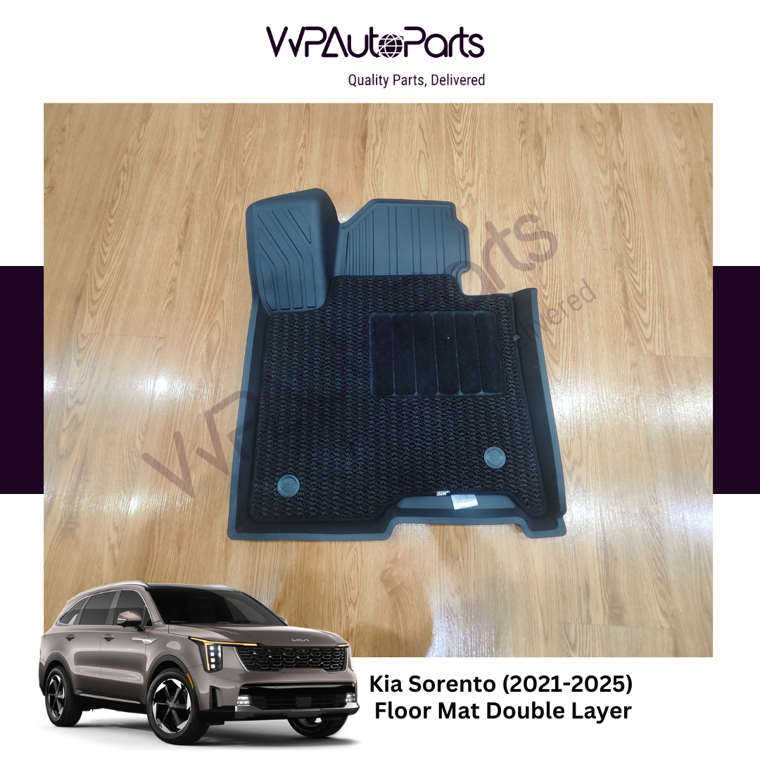 Kia Sorento 2021-2025 Floor Mat Double-Layer
