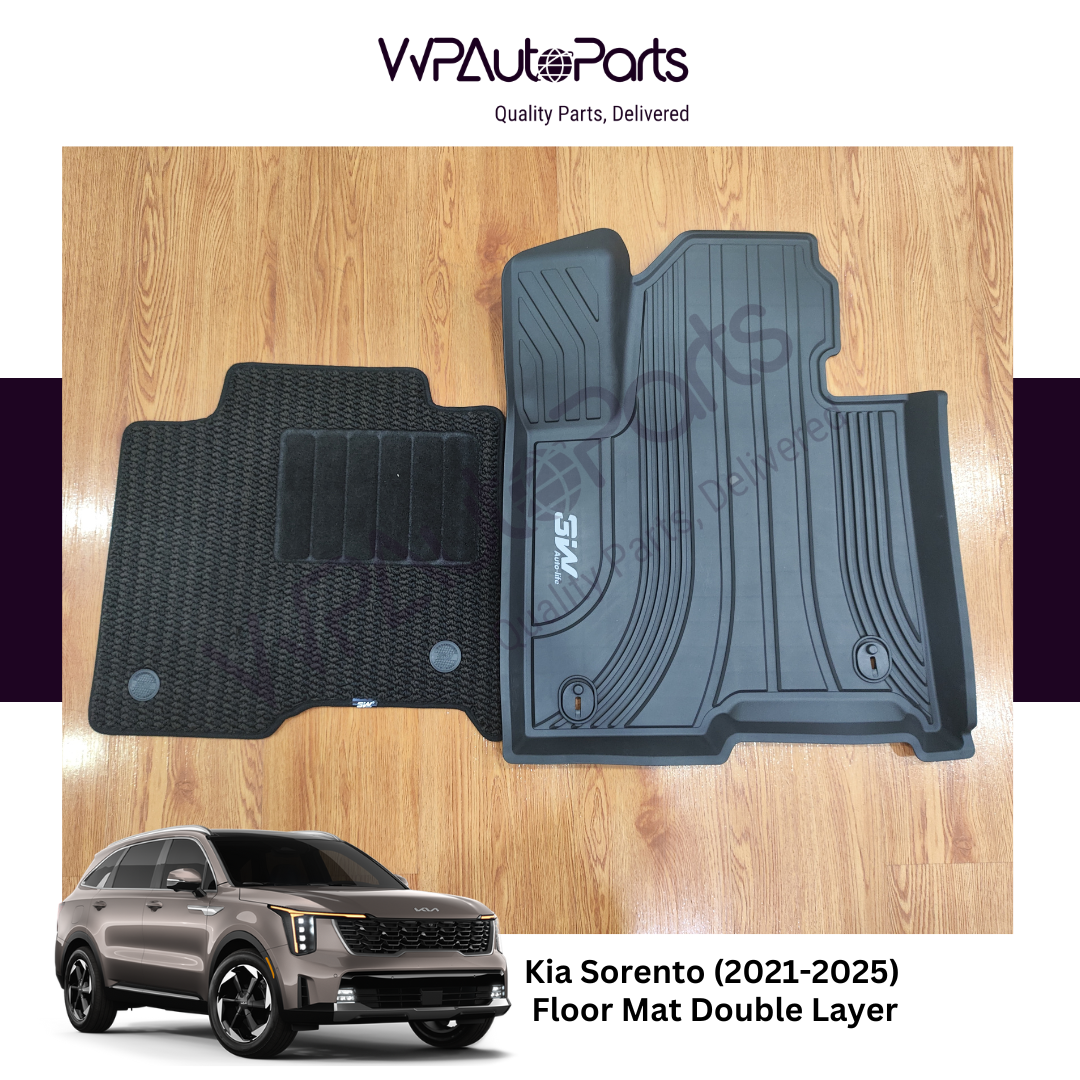 Kia Sorento 2021-2025 Floor Mat Double-Layer