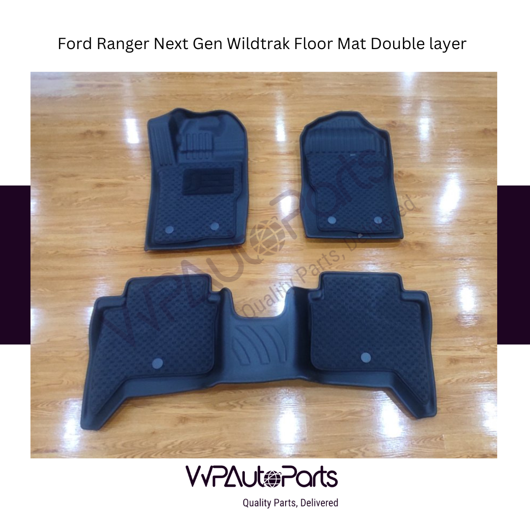 Ford Ranger Next-Gen Wildtrak Floor Mat Double Layer
