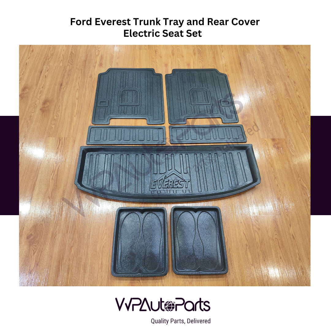 Ford Everest Next-Gen Trunk Tray And Rear Cover Electric Seat Set