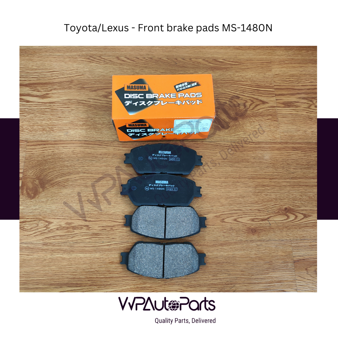 Masuma Toyota Alphard and Lexus ES 300 Front brake pads MS-1480N 04465-21020