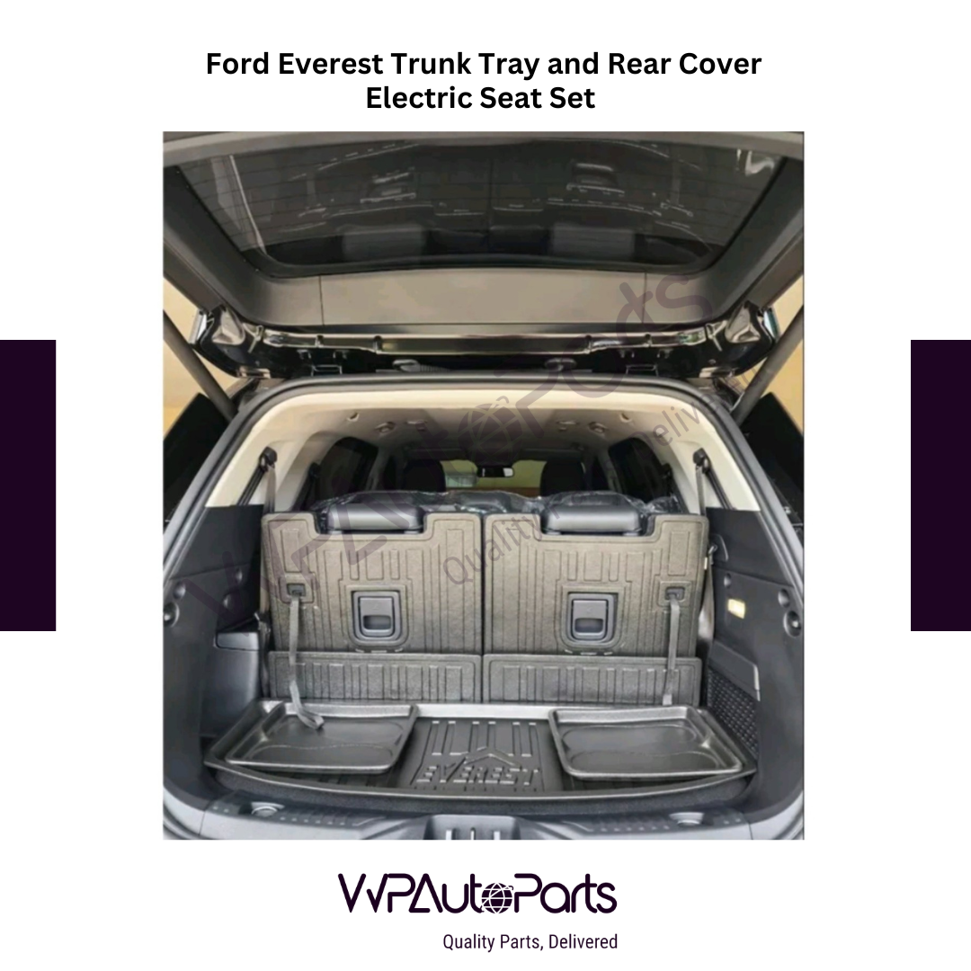 Ford Everest Next-Gen Trunk Tray And Rear Cover Electric Seat Set