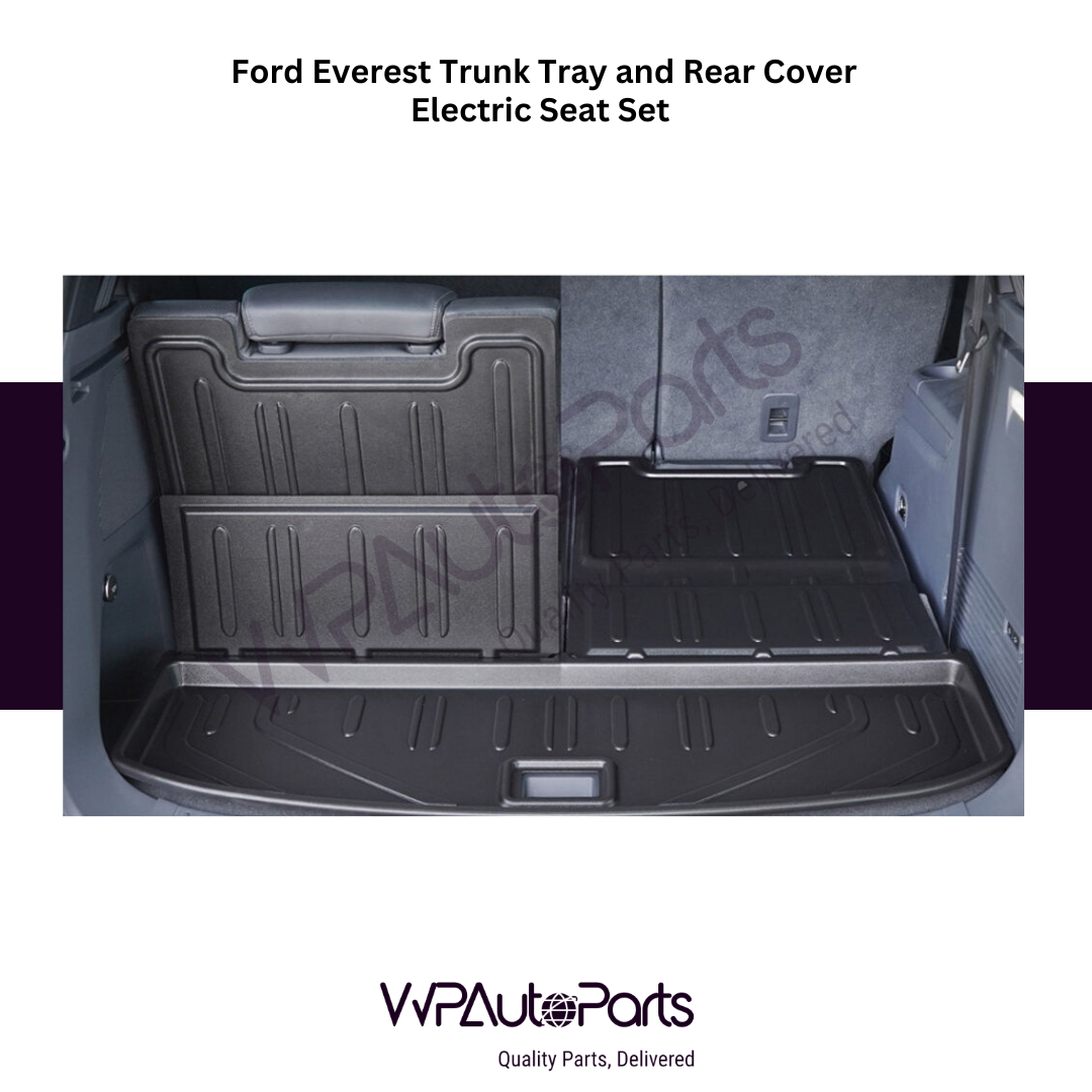 Ford Everest Next-Gen Trunk Tray And Rear Cover Electric Seat Set