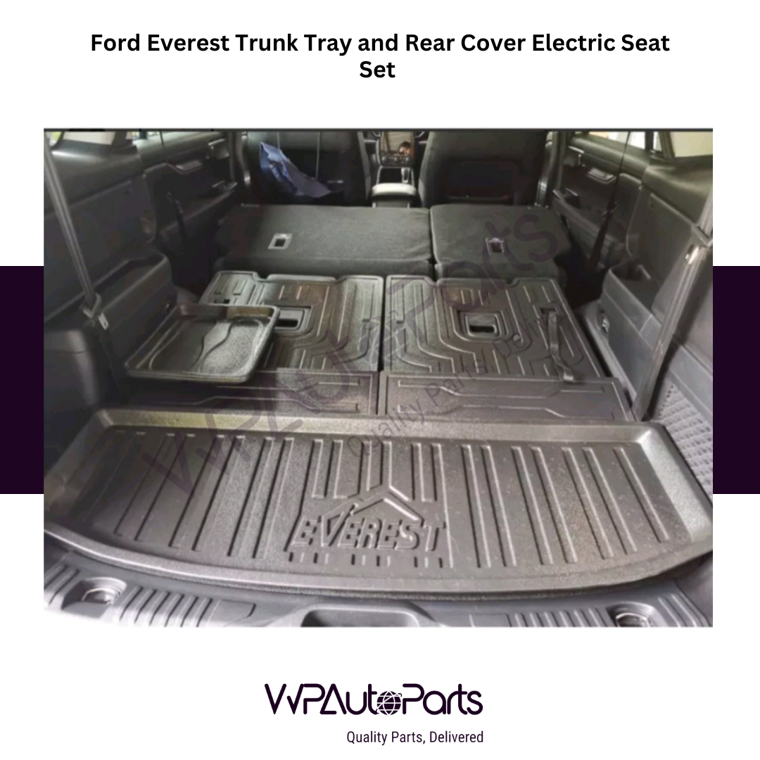 Ford Everest Next-Gen Trunk Tray And Rear Cover Electric Seat Set