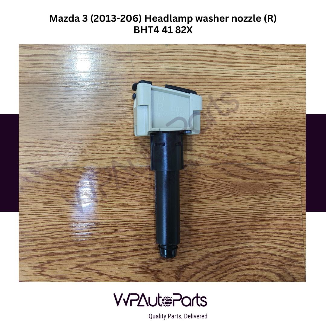 Mazda 3 2013-2016 Headlamp Washer Nozzle Right BHT4 41 82X