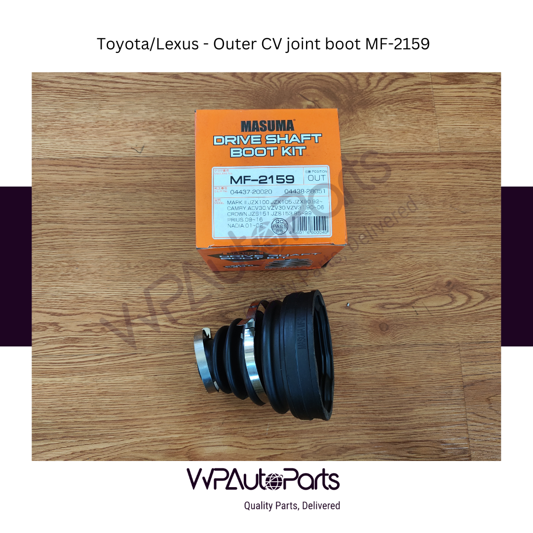 Masuma Toyota Alphard and Lexus RX 300 Outer CV joint boot MF-2159 04427-27020
