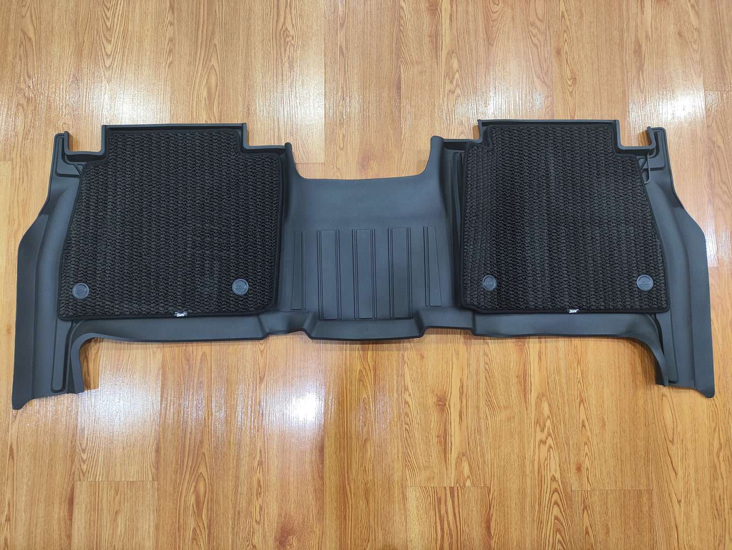 Lexus LX570 (2013-2022) And Land Cruiser LC 200 (2008-2021) 3 Row Floor Mat Double-Layer