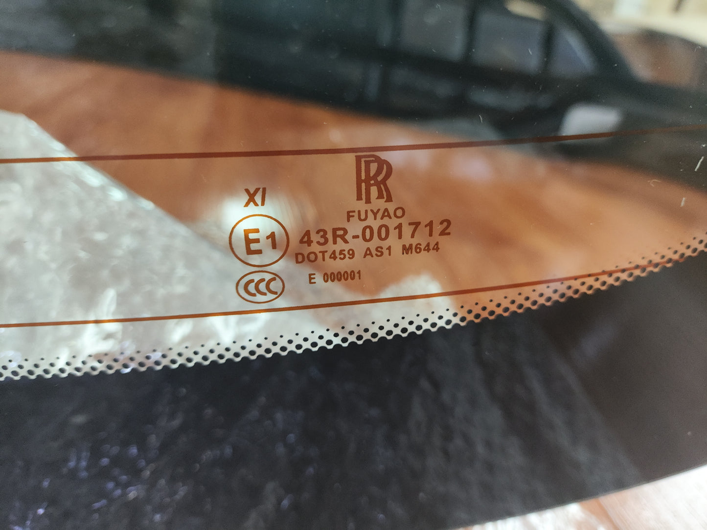 ROLLS-ROYCE WRAITH (2013-2014) Rear Window 51317312246 Used