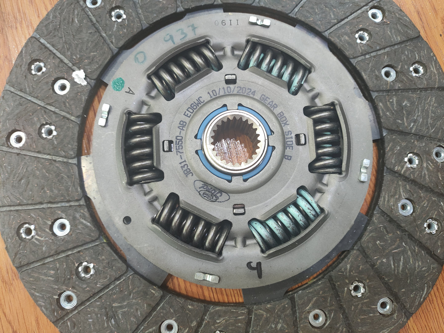 Ford Ranger And Ford Everest 2012-2022 Clutch Plate Assembly (2.0) JB317540AC