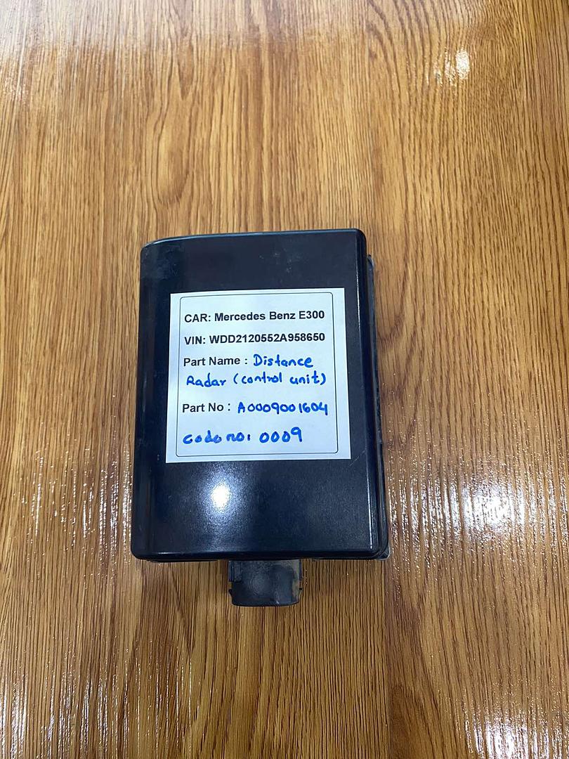 Mercedes-Benz E300 2014 W212 Radar Distronic Sensor (used) - A0009001604