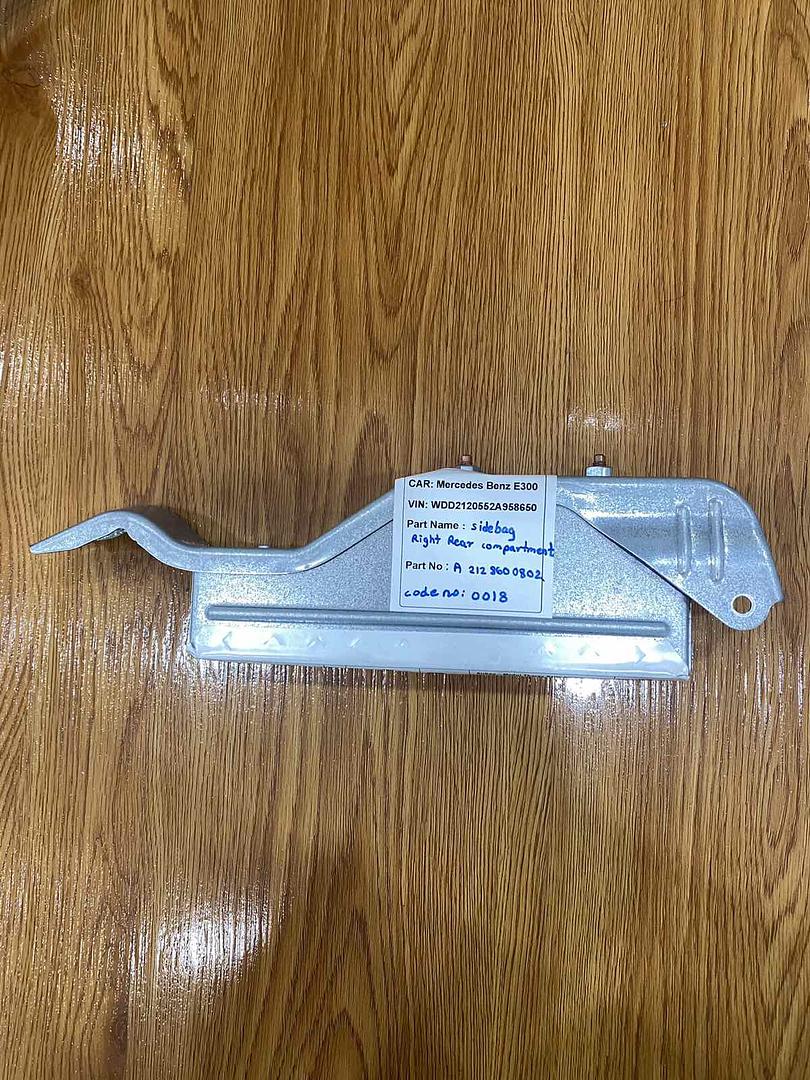 Mercedes-Benz E300 2014 W212 Sidebag Right Rear Compartment (used) - A2128600802