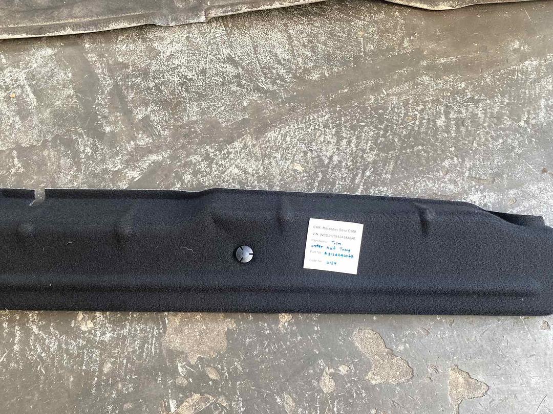 Mercedes-Benz E300 2014 W212 Trim Under Rear Shelf (used) - A2126940077