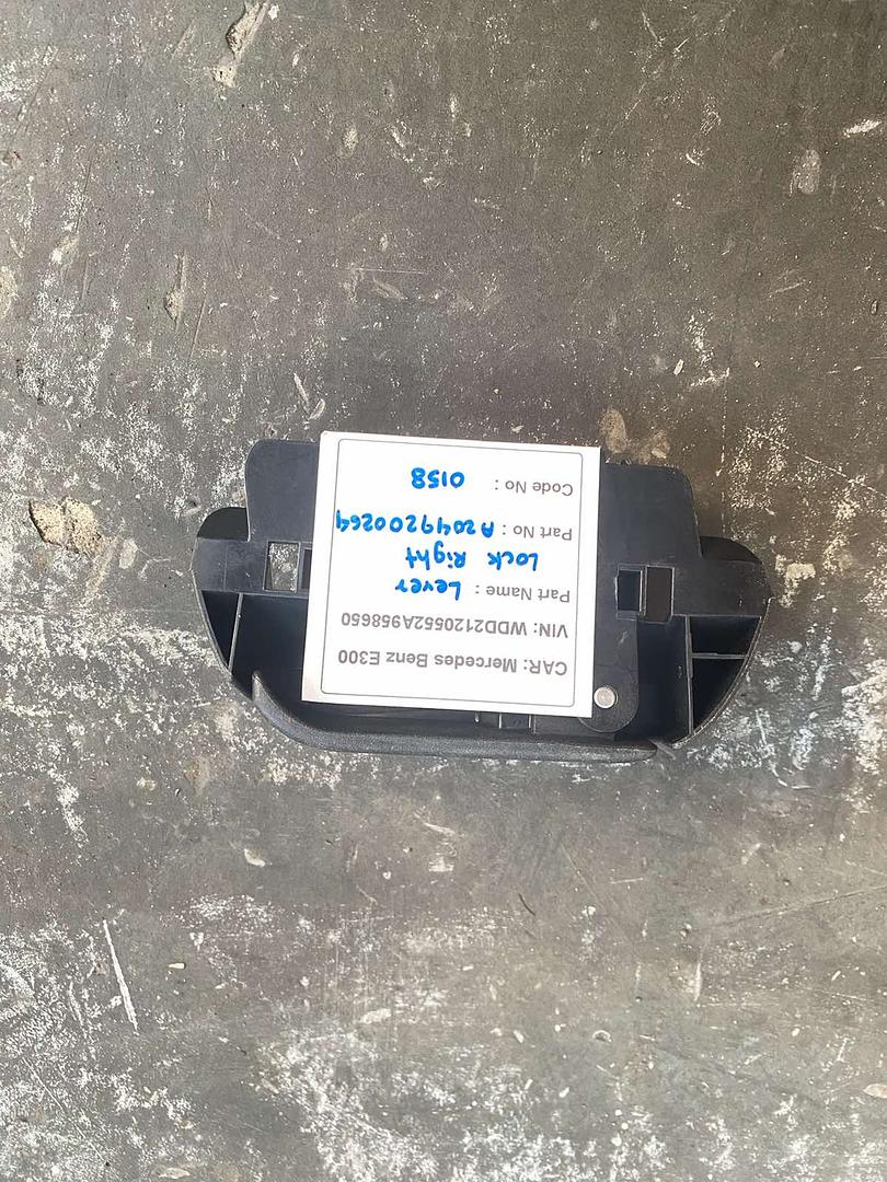 Mercedes-Benz E300 2014 W212 Rear Seat Release Mechanism Handle Right (used) - A2049200264