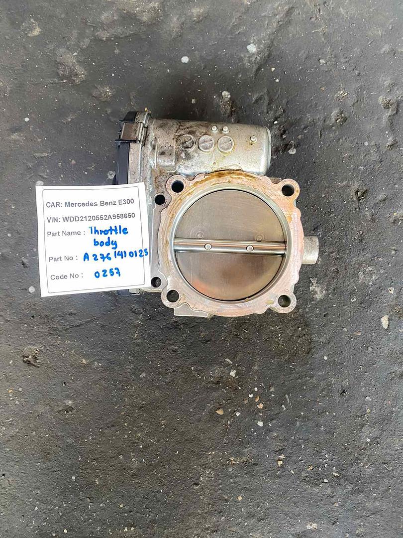 Mercedes-Benz E300 2014 W212 Throttle Body (used) - A2761410125