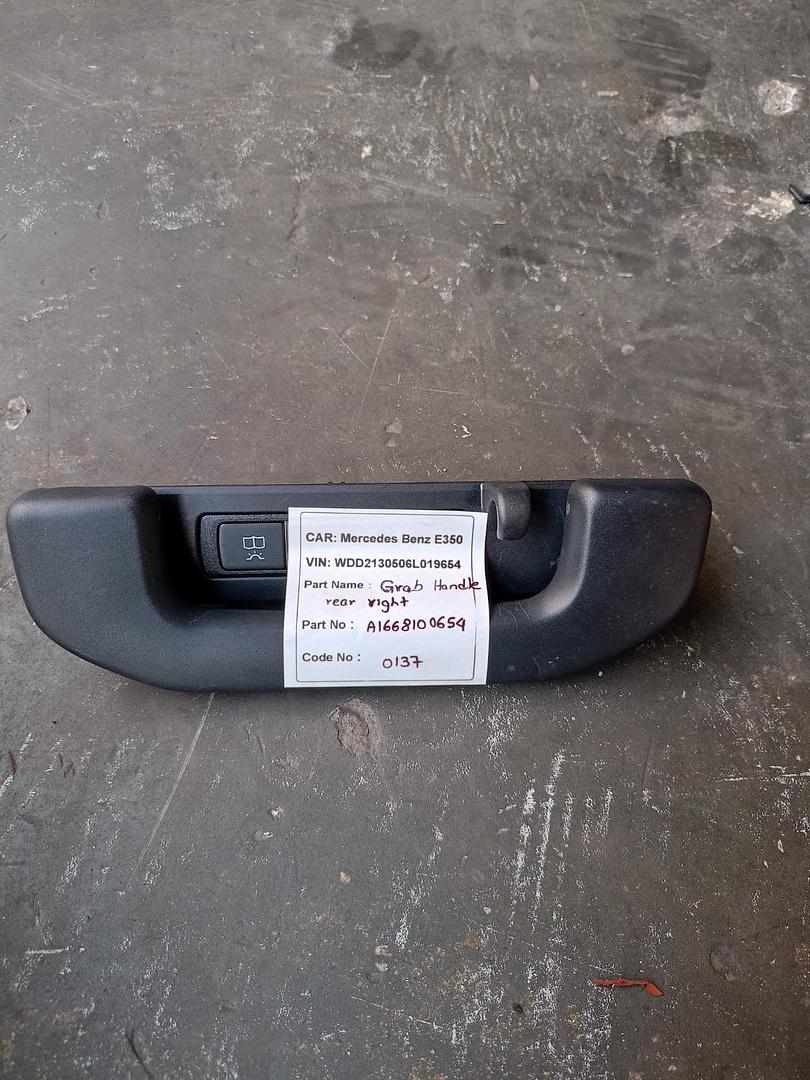 Mercedes-Benz E350 2018 W213 Grab Handle Rear Right (used) - A1668100654