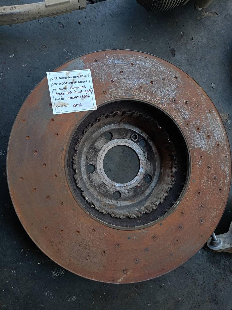 Mercedes-Benz E350 2018 W213 Front Disc Brake Rotor (used) - A0004212312