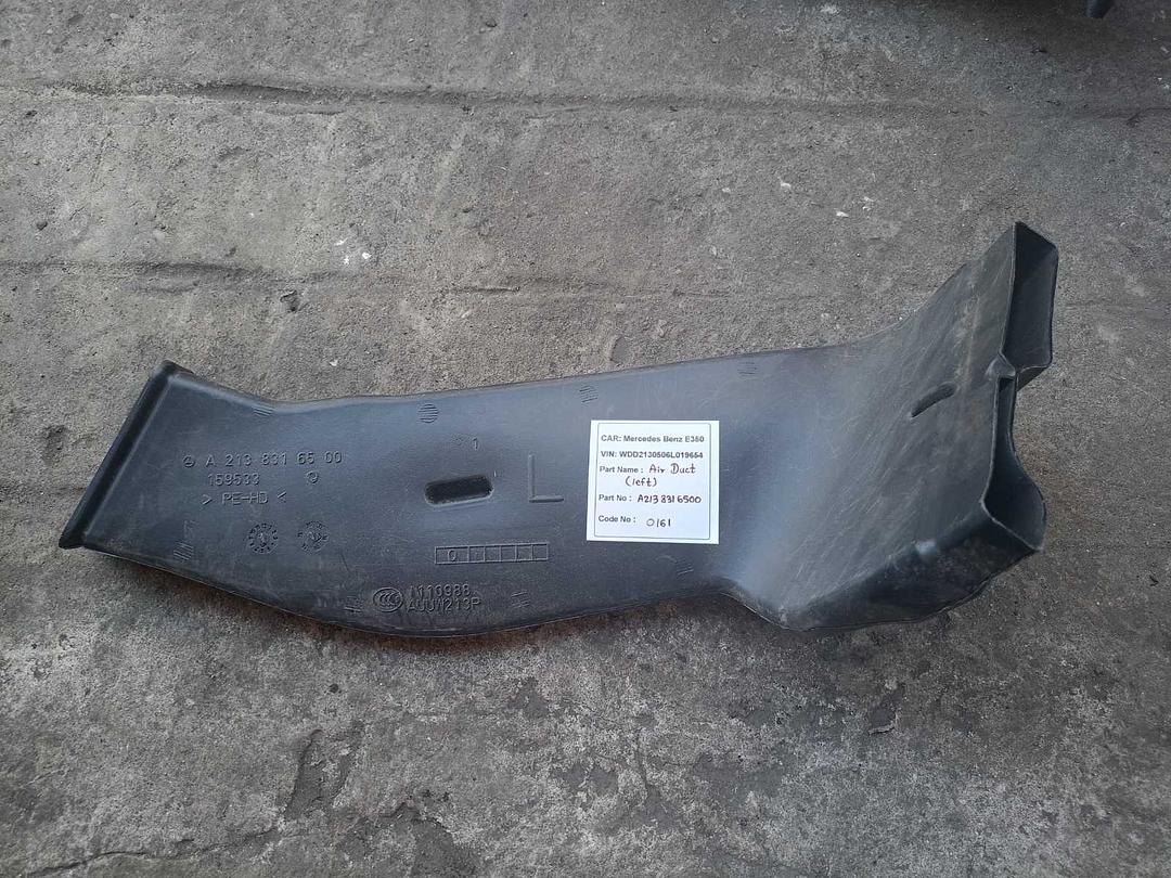 Mercedes-Benz E350 2018 W213 Air Duct Left (used) - A2138316500