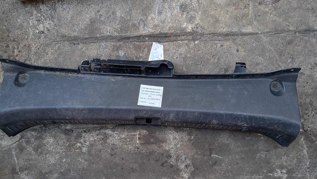 Mercedes-Benz E350 2018 W213 Trunk Boot Lock Trim (used) - A2136905304