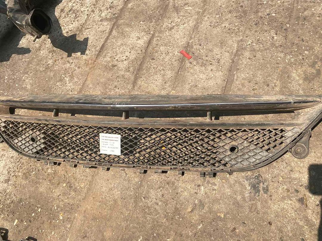 Mercedes-Benz E350 2018 W213 Front Bumper Center Grill (used) - A2138856900