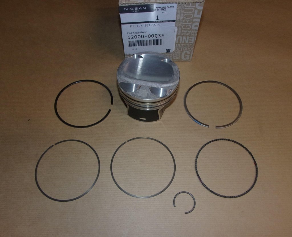 Nissan Qashqai 2014 (LHD) Piston Set 1200000Q3E