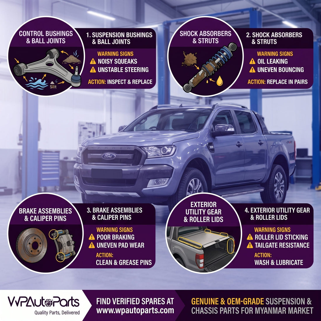 Post-Monsoon Vehicle Care: Protecting Your Undercarriage and Suspension After Myanmar’s Rains