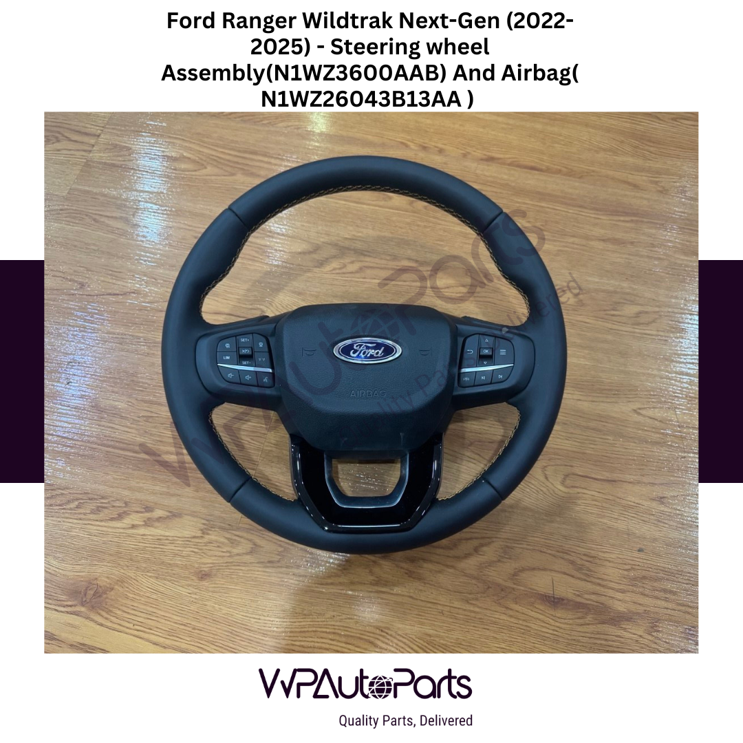 Ford Ranger Wildtrak Next-Gen (2022-2025) Steering Wheel Assembly N1WZ3600AAB And Airbag N1WZ26043B13AA Genuine New