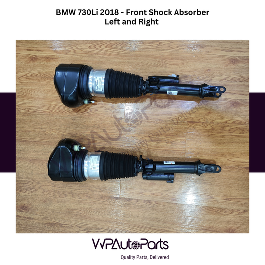 BMW 730Li 2018 - Front Shock Absorber Left  77791596902 and Right 777915967002 Original New And BMW 730Li 2018 Rear Shock Absorber Left 75791595301 and Right 75791595402 Original New
