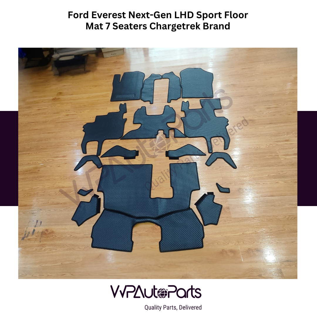 Ford Everest Next-Gen Sport LHD  Floor Mat 7 Seaters Chargetrek Brand