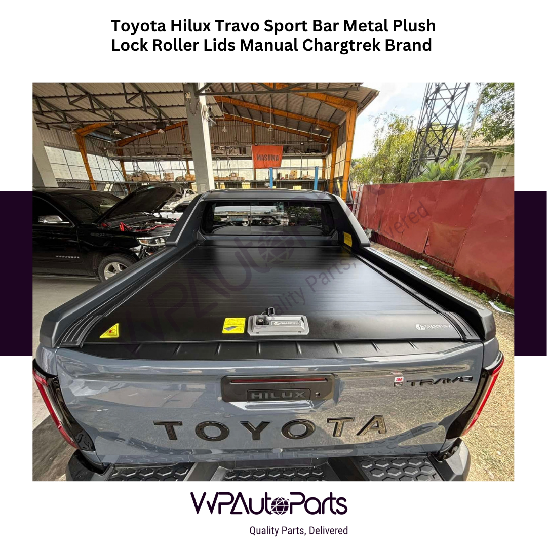 Toyota Hilux Travo Sport Bar Metal Plush Lock Roller Lids Manual Chargetrek Brand