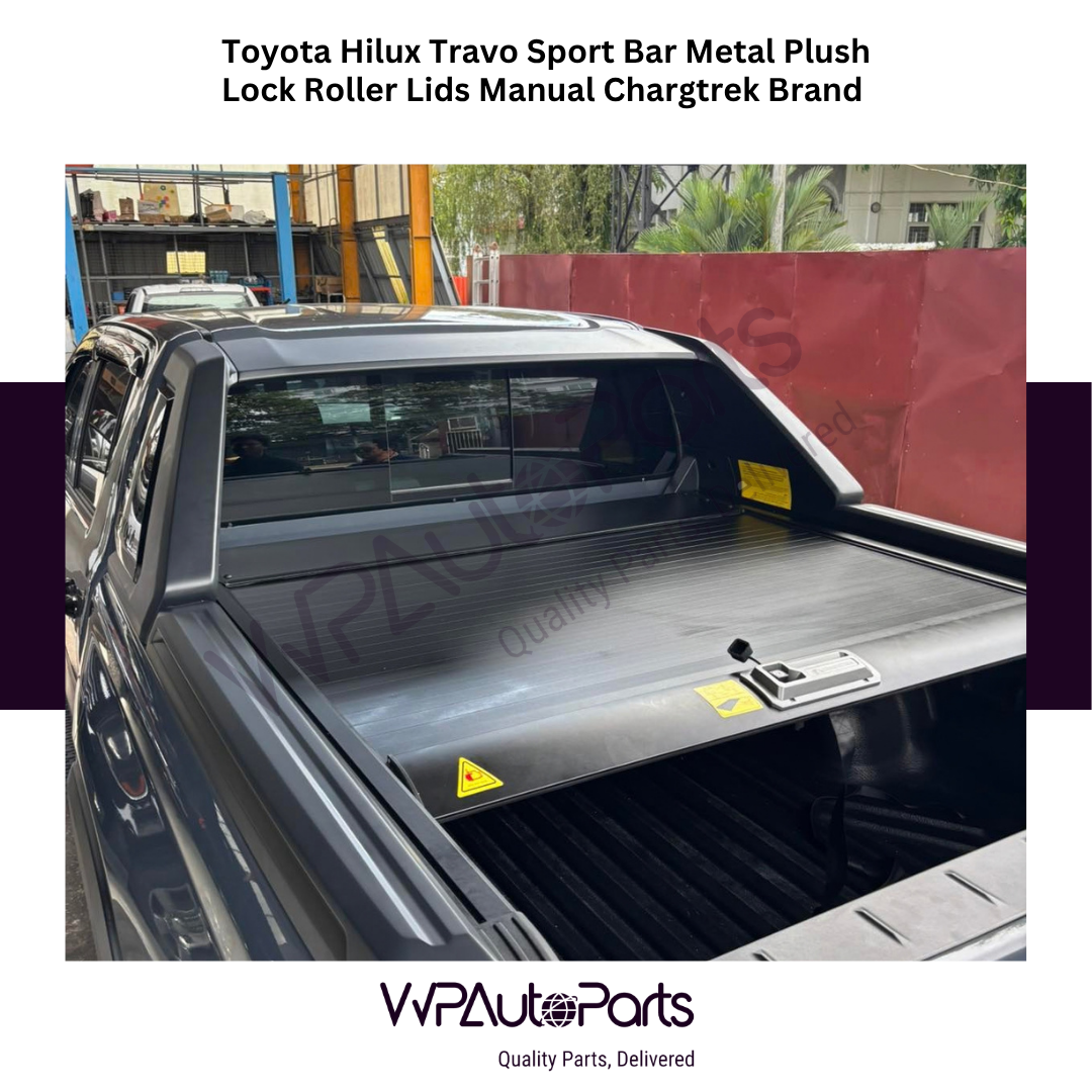 Toyota Hilux Travo Sport Bar Metal Plush Lock Roller Lids Manual Chargetrek Brand