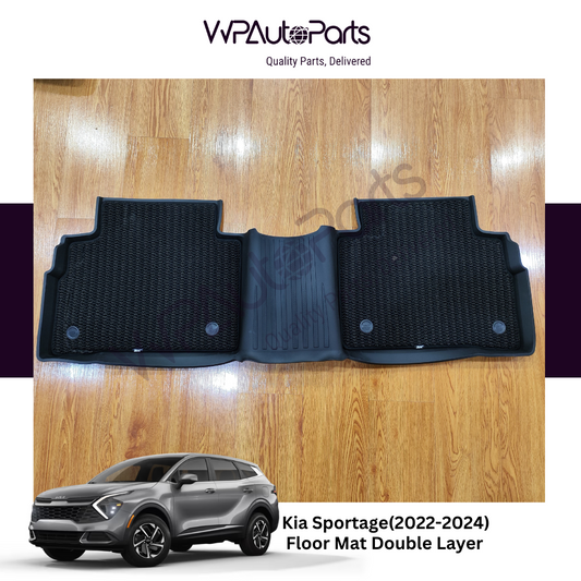 Kia Sportage 2022-2024 Floor Mat Double-Layer