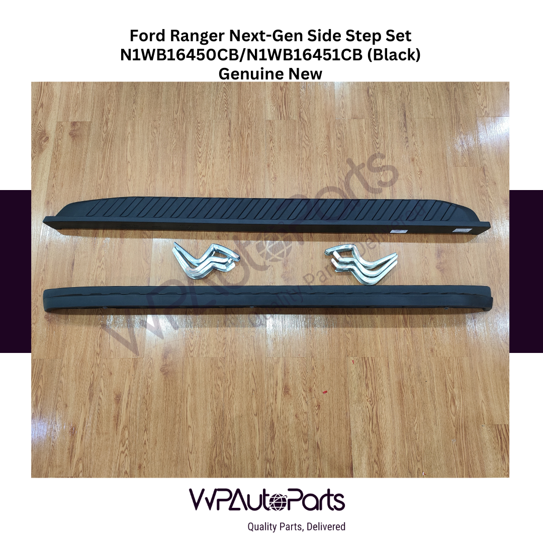 Ford Ranger Next-Gen Side Step Set N1WB16450CB/N1WB16451CB (Black) Genuine New