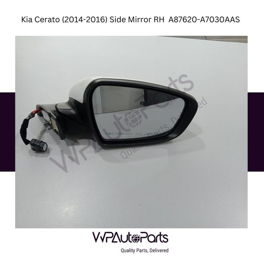 Kia Cerato (2014-2016) Side Mirror RH (used)  A87620-A7030AAS