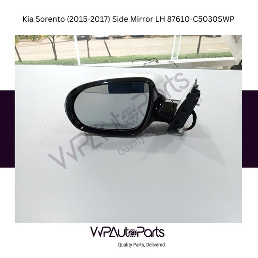 Kia Sorento (2014-2018) Side Mirror LH (used) 87610-C5030SWP