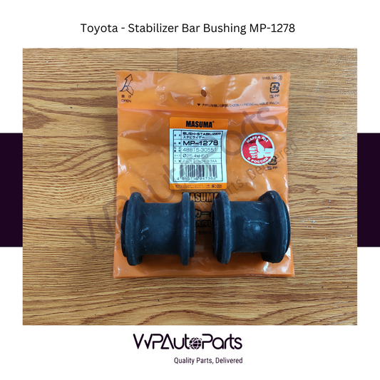Masuma Toyota Crown And Toyota Mark X Stabilizer Bar Bushing MP-1278 48815-30550
