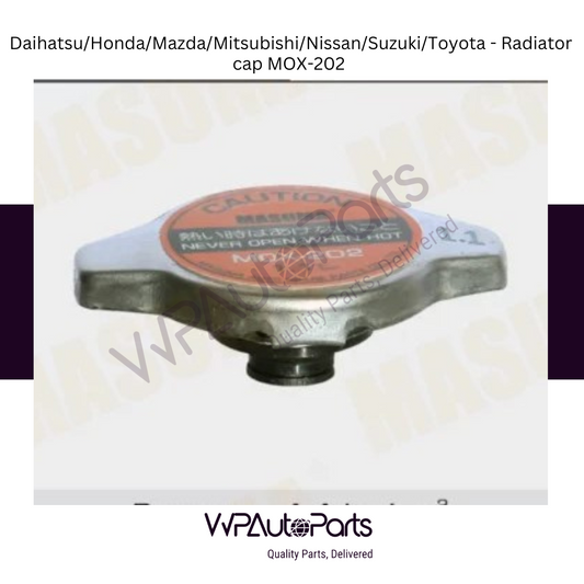 Masuma Daihatsu Altis, Honda Civic, Toyota Alphard, Mazda Mazda 5, Mitsubishi Pajero Sport,  Nissan Vanette And Suzuki Wagon Radiator cap MOX-202