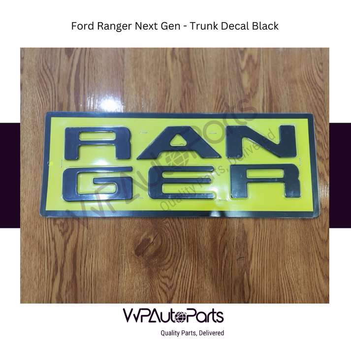 Ford Ranger Next-Gen Wildtrak Decal – WPAutoParts