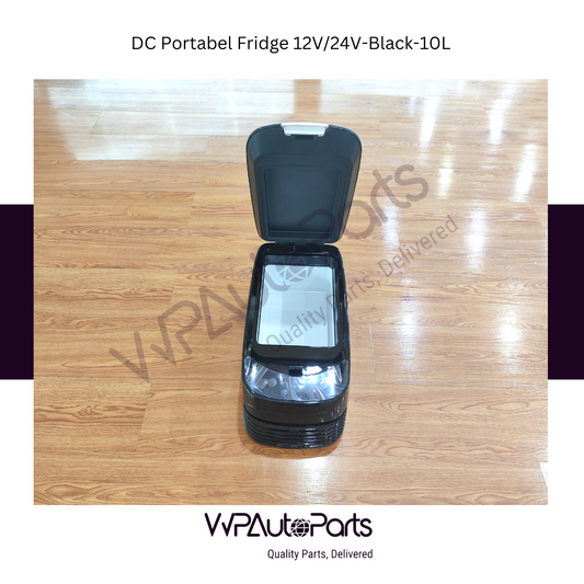 Universal Fit DC Portable Fridge 12V/24V-Black-10L