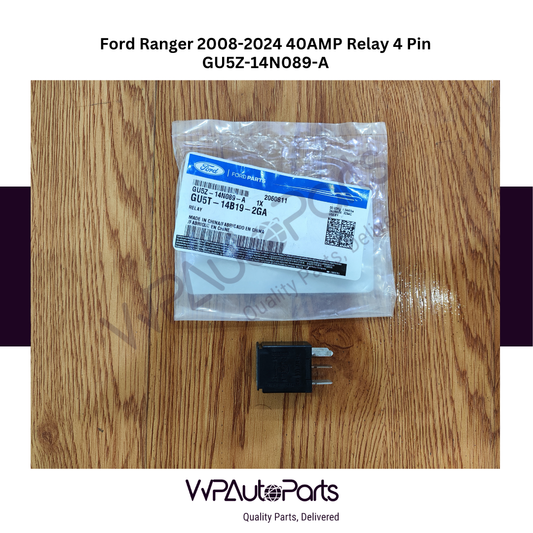 Ford Ranger 2008-2024 40AMP Relay 4 Pin GU5Z-14N089-A