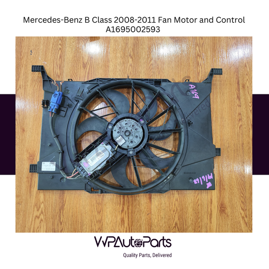 Mercedes-Benz B Class 2008-2011 Fan Motor and Control A1695002593 used
