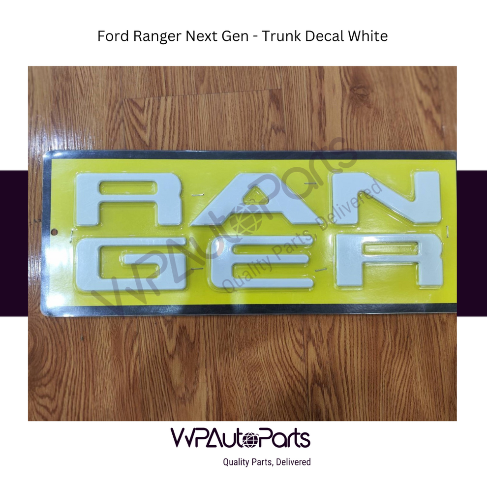 Ford Ranger Next-Gen Wildtrak Decal – WPAutoParts
