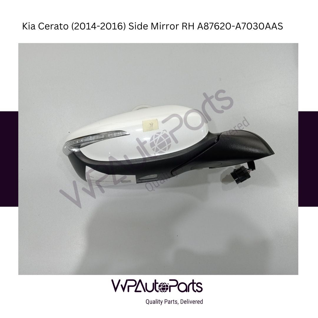 Kia Cerato (2014-2016) Side Mirror RH (used)  A87620-A7030AAS