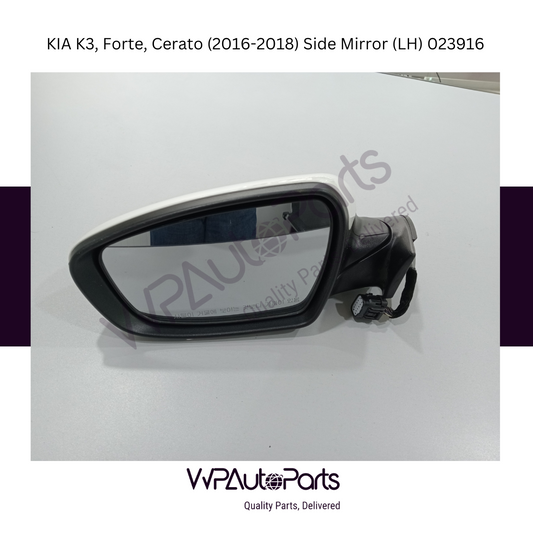 Kia Cerato (2016-2018) Side Mirror LH (used) 023916