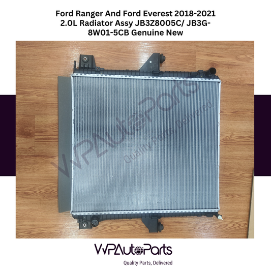 Ford Ranger And Ford Everest 2018-2021 2.0L Radiator Assy JB3Z8005C/ JB3G-8W01-5CB Genuine New