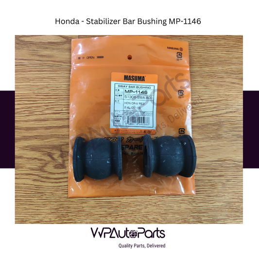 Masuma Honda Fit And Honda CR-V Stabilizer Bar Bushing MP-1146 51306-SWA-A01
