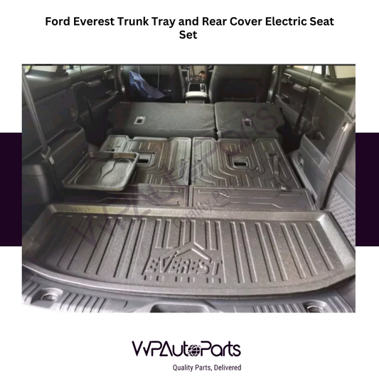 Ford Everest Next-Gen Trunk Tray And Rear Cover Electric Seat Set